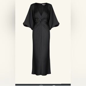 Showpo Black Long Sleeve Dress